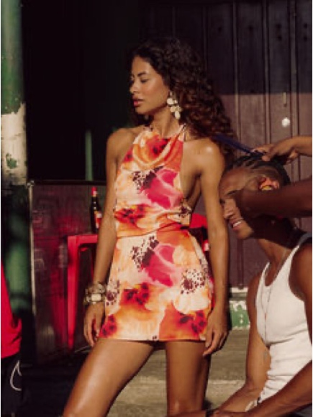Kotomi Dorelle orquidea mini dress
